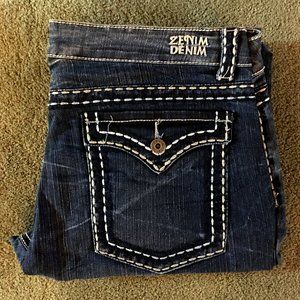 Zenim Denim Womens Jeans | Size: 14 | Boot Cut